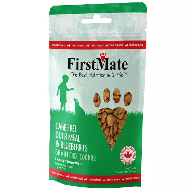 FIRSTMATE - Dog Treats - Duck w Blueberry