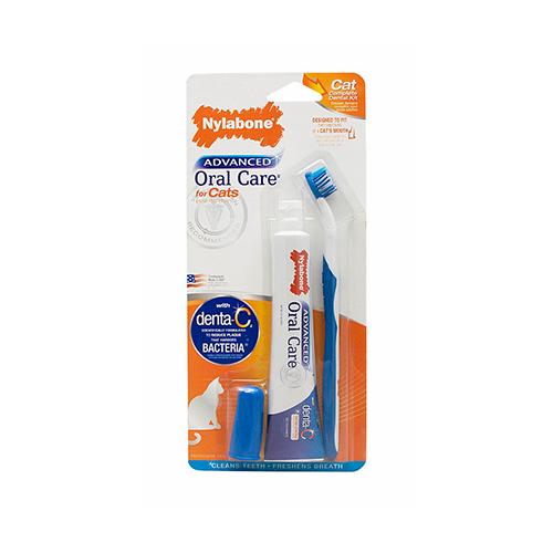 NYLABONE - Avenced Oral Care Cat Dental Kit