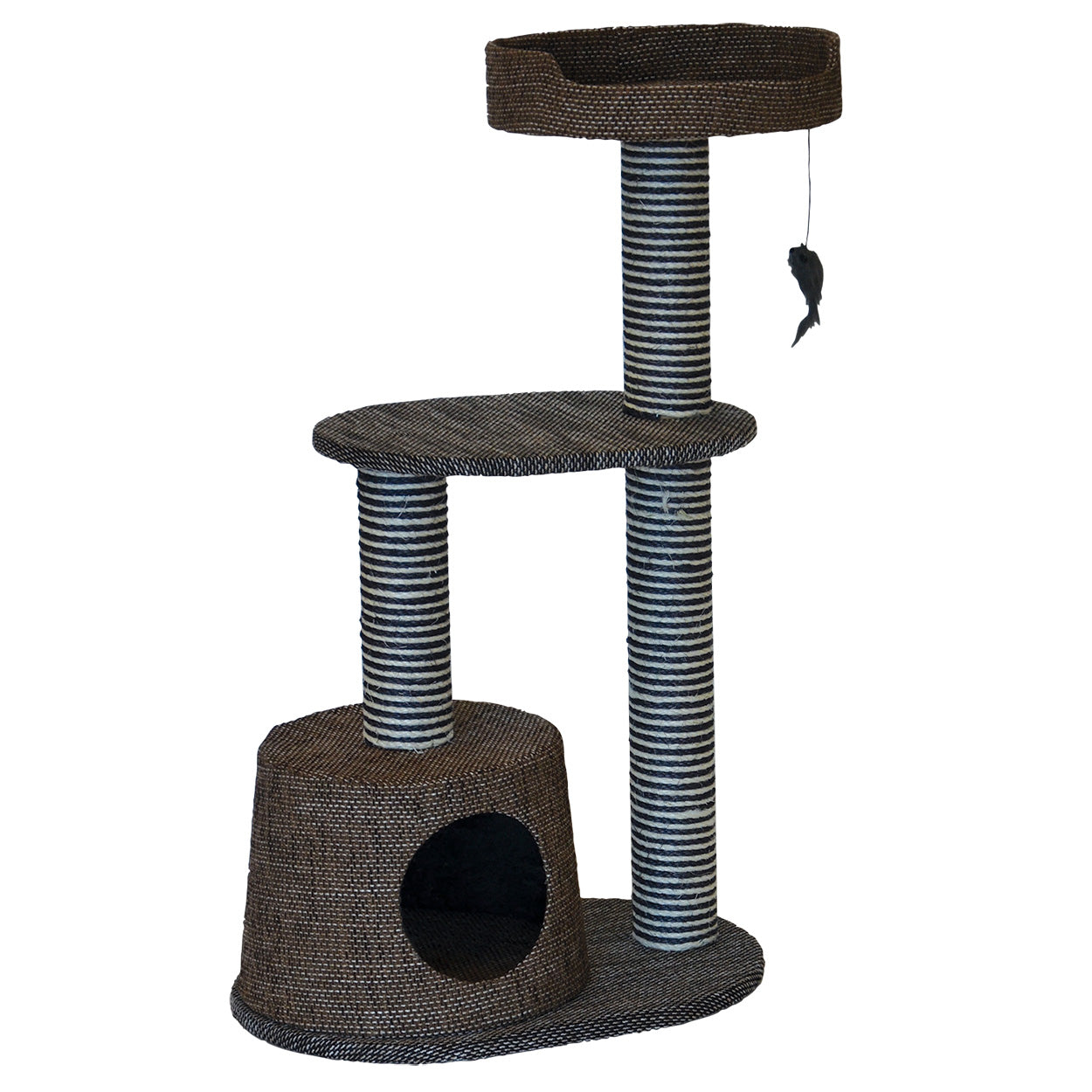 Animal Treasures - Cat Tree Scratcher - BiLevel
