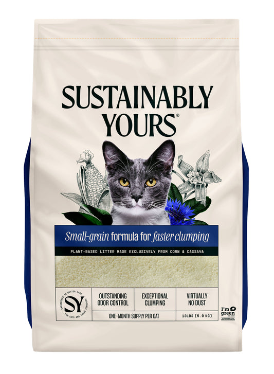 Sustainably Yours - Cat Litter - Small-grain formula