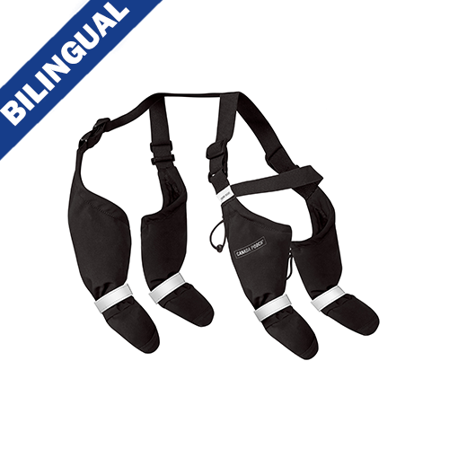 Canada Pooch - Suspender Boots - Black Long