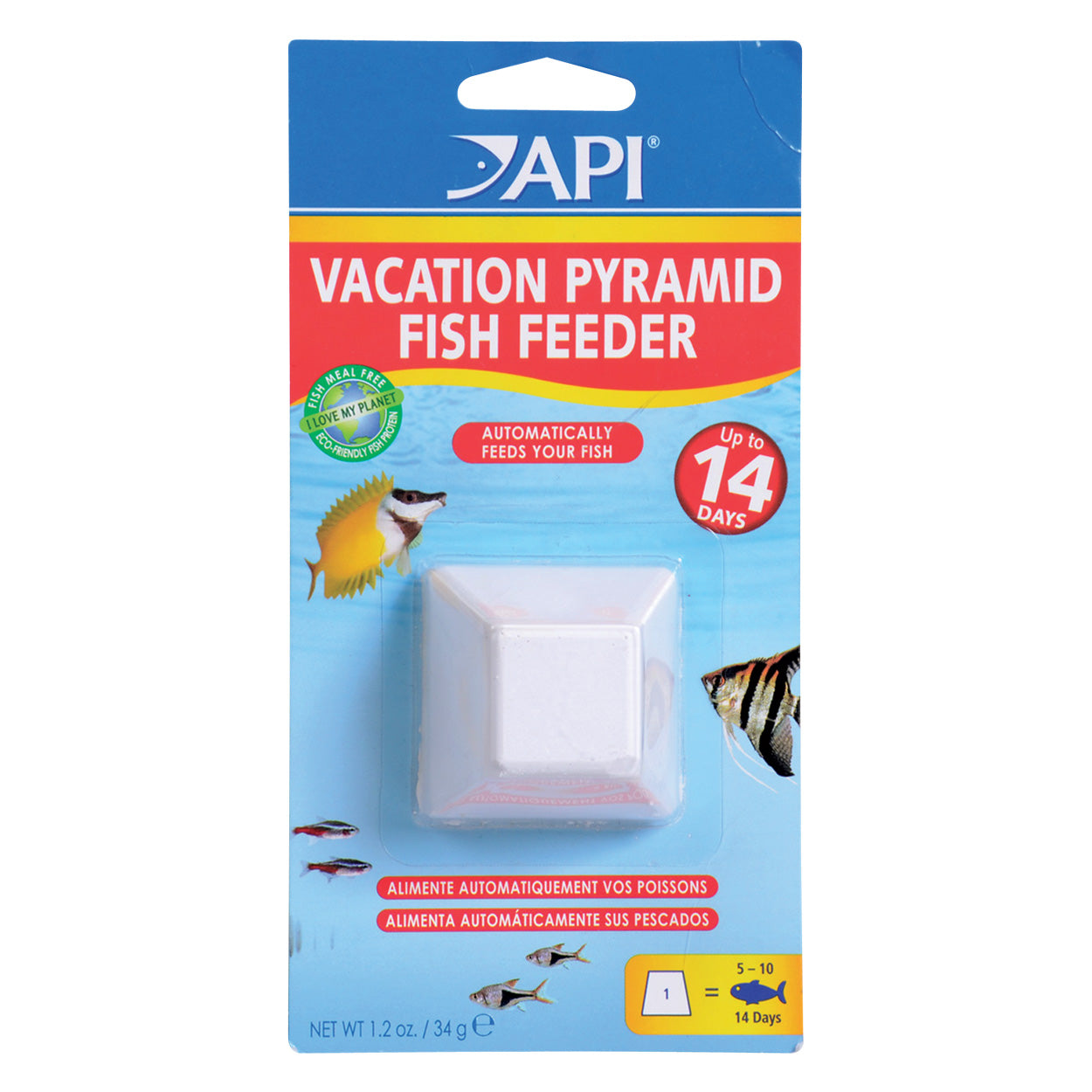Api - Pyramid Fish Feeder