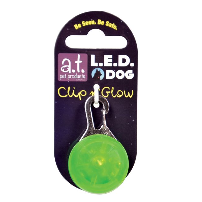 Animal Treasures - LED Clip on Glow Tag