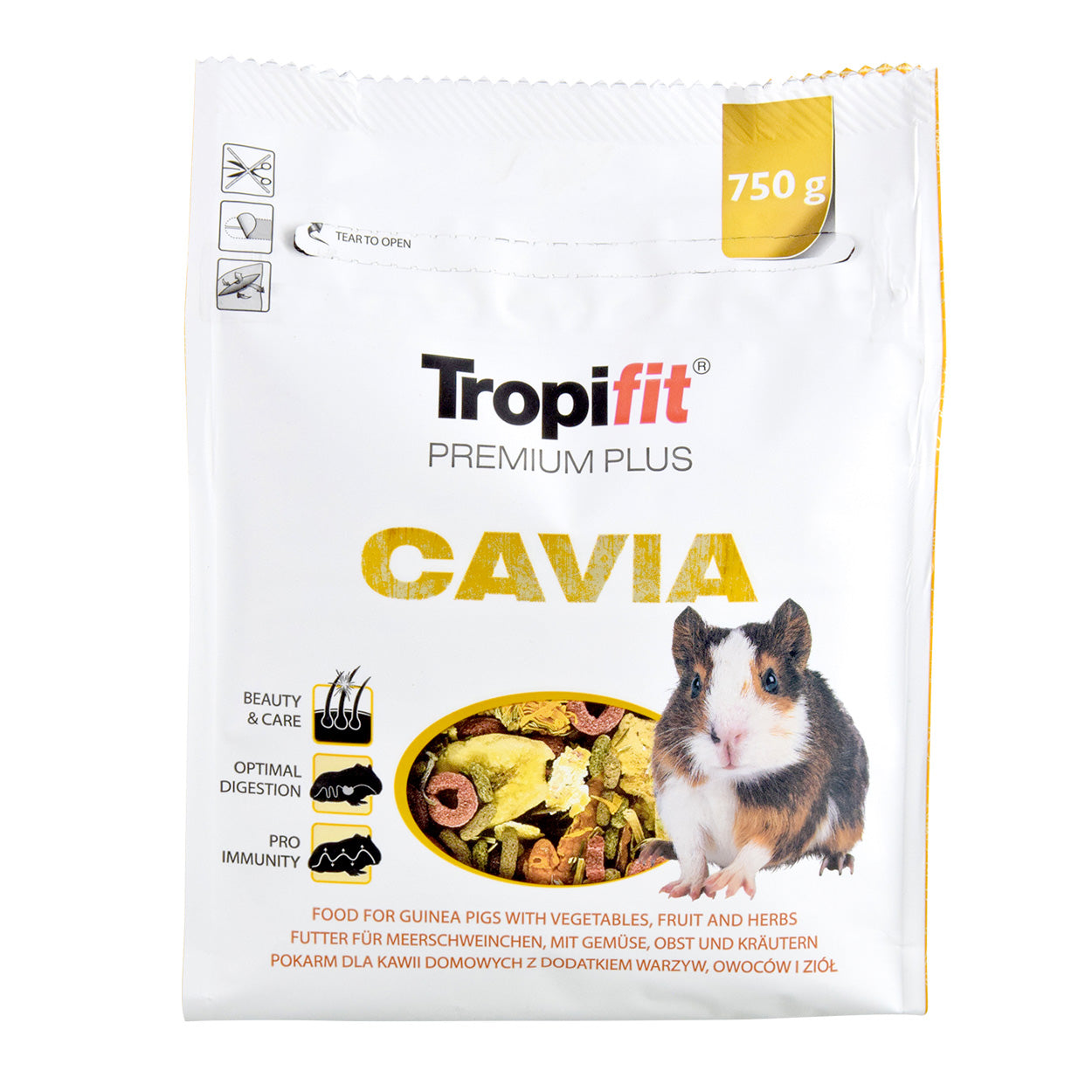 Tropifit Premium Plus Cavia Formula 750g