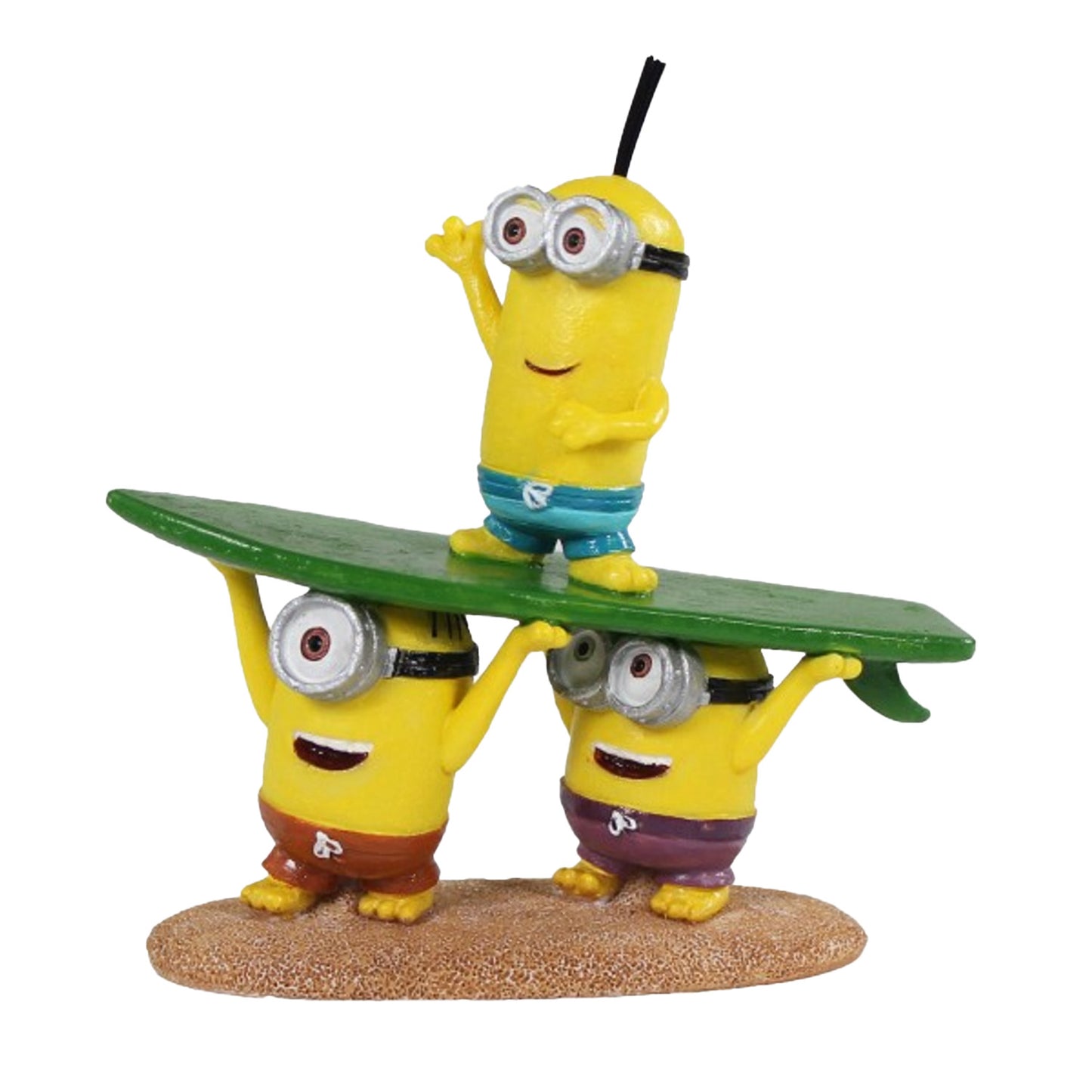 Penn Plax - Minions Aquarium Ornament - Surfboard