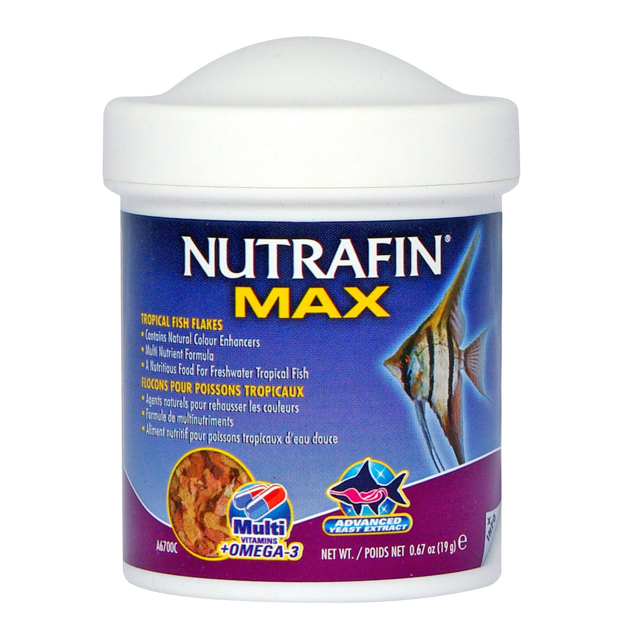 NUTRAFIN MAX - Tropical Fish Flakes