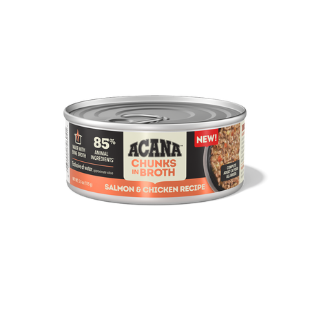 Acana - Wet Cat Food - Salmon & Chicken Chunks in Broth