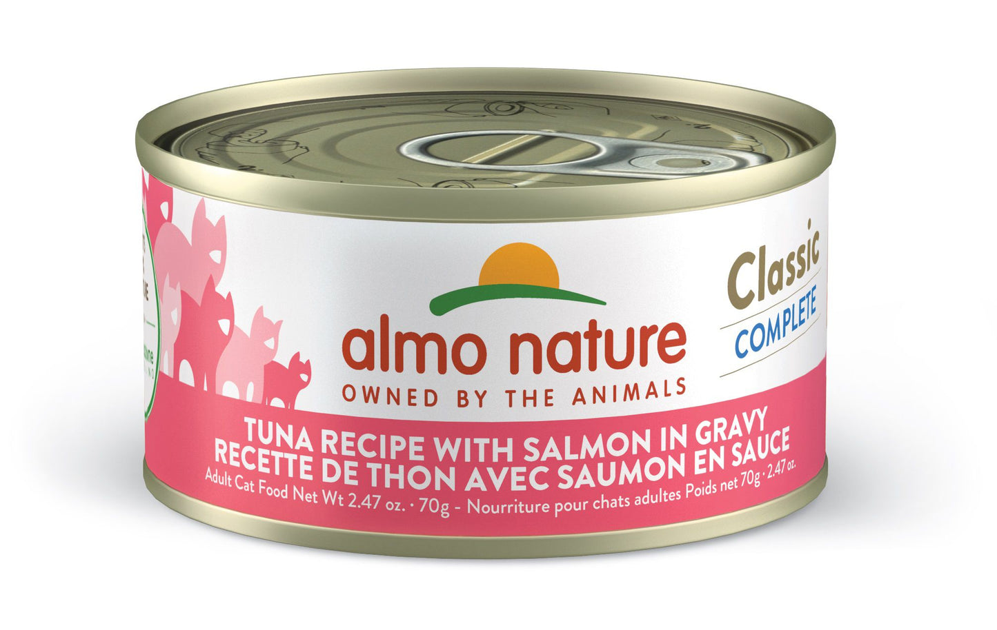 Almo Nature - Classic Complete - Tuna Recipe With Salmon In Gravy