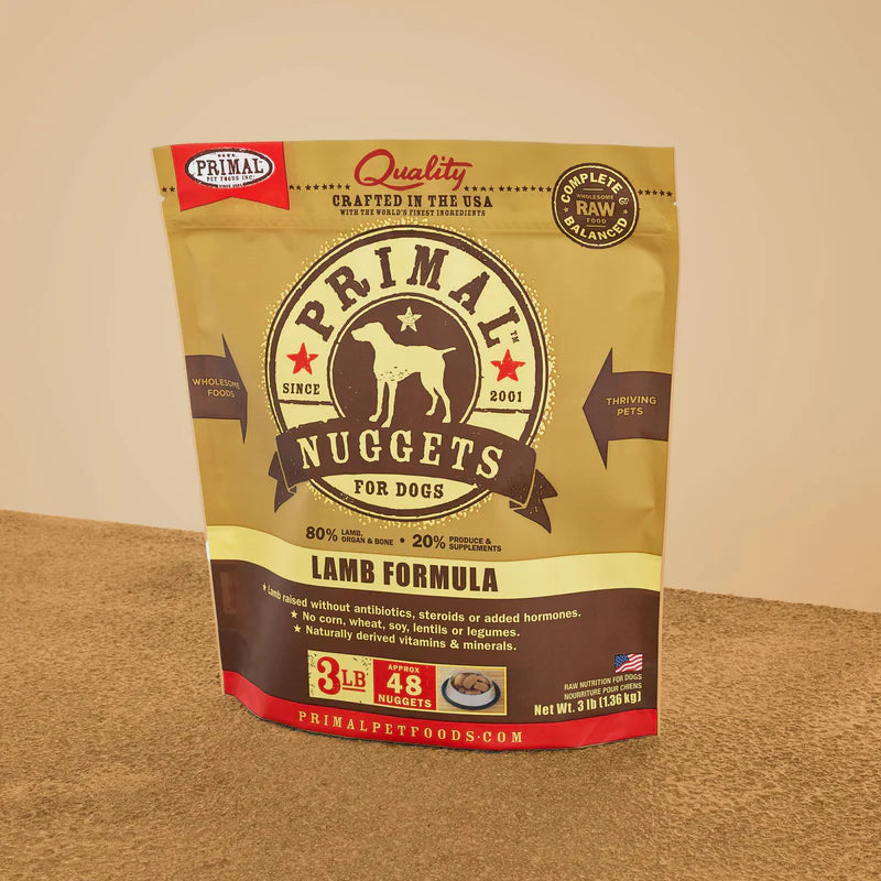 Primal Frozen Nuggets for Dogs