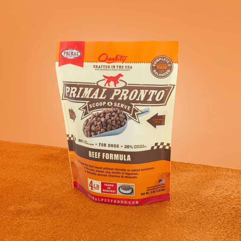 Primal Frozen Pronto Raw Dog Food