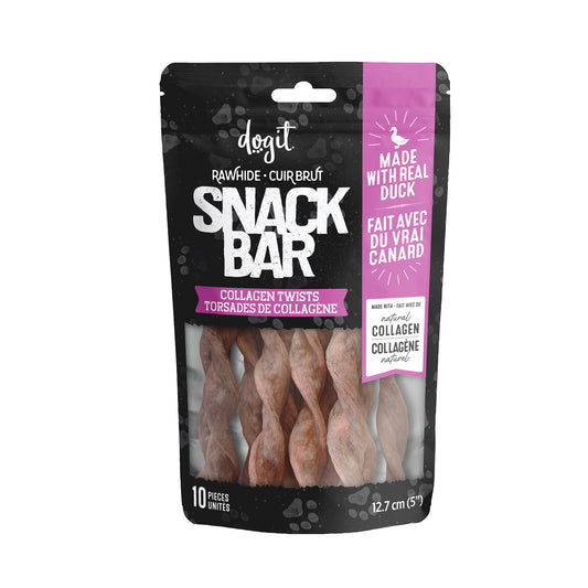 Dogit - Snack Bar - Duck Collagen Twists