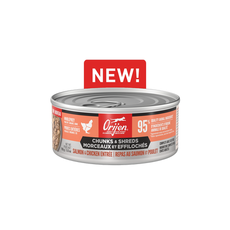Orijen - Salmon & Chicken Chunks & Shreds for Cats
