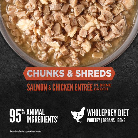 Orijen - Salmon & Chicken Chunks & Shreds for Cats