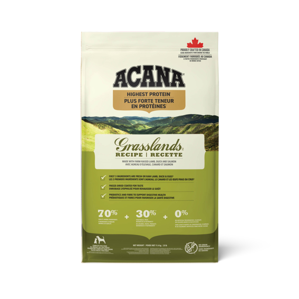 Acana - Dog - Highest Proteins Grasslands