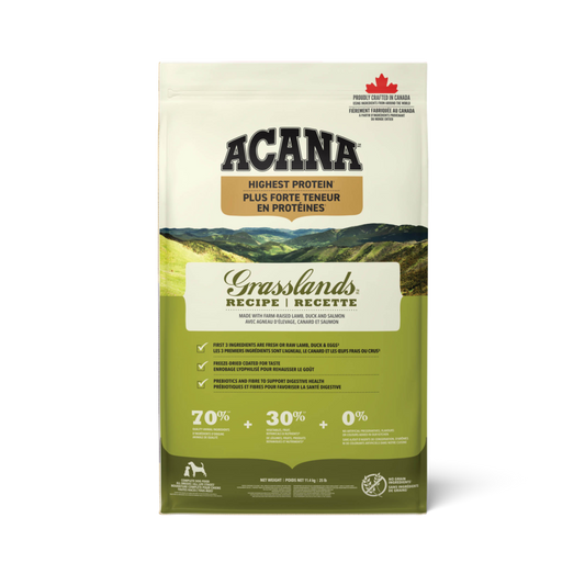 Acana - Dog - Highest Proteins Grasslands
