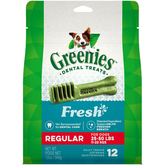 Greenies Canine Fresh Mint Dental Treats 12oz