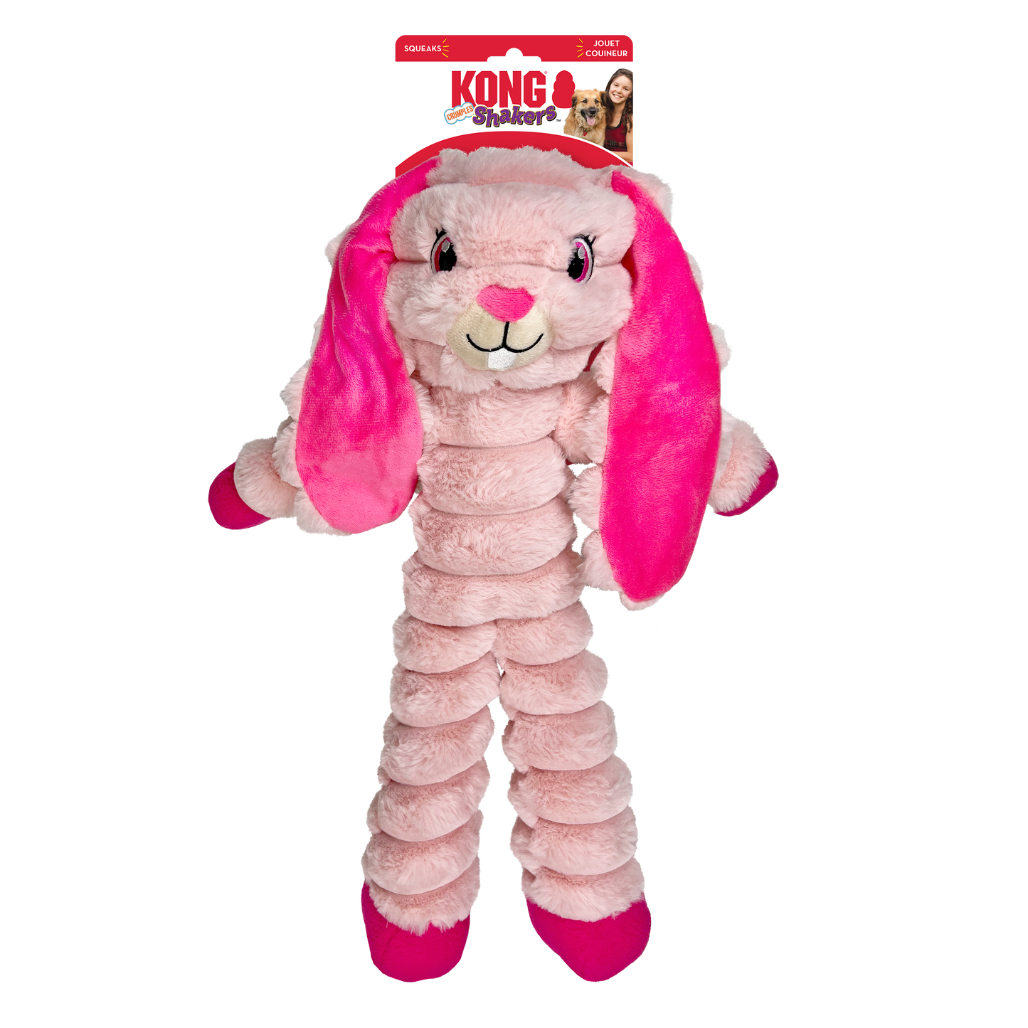 Kong Crumples Shakers Dog Toys for Large Breeds