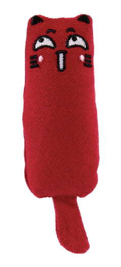 BrookBrand - Rustle Catnip Cat, Red