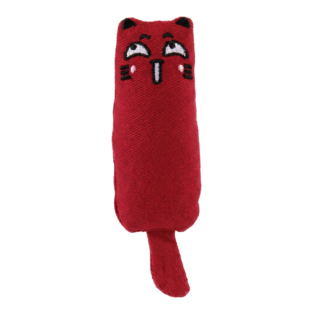 BrookBrand - Rustle Catnip Cat, Red