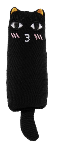 BrookBrand - Rustle Catnip Cat, Black
