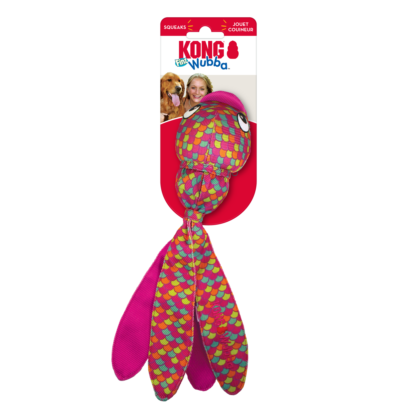 Kong Wubba Finz Dog Toy