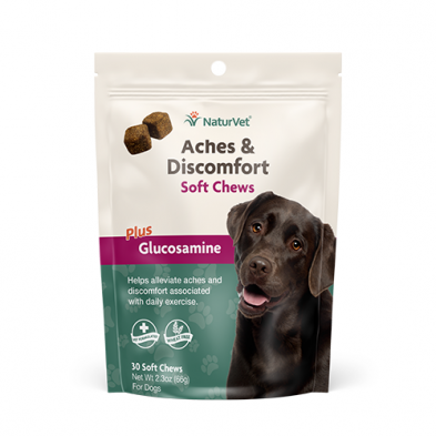 Naturvet - Aches & Discomforts Soft Chews for Dogs (30ct)