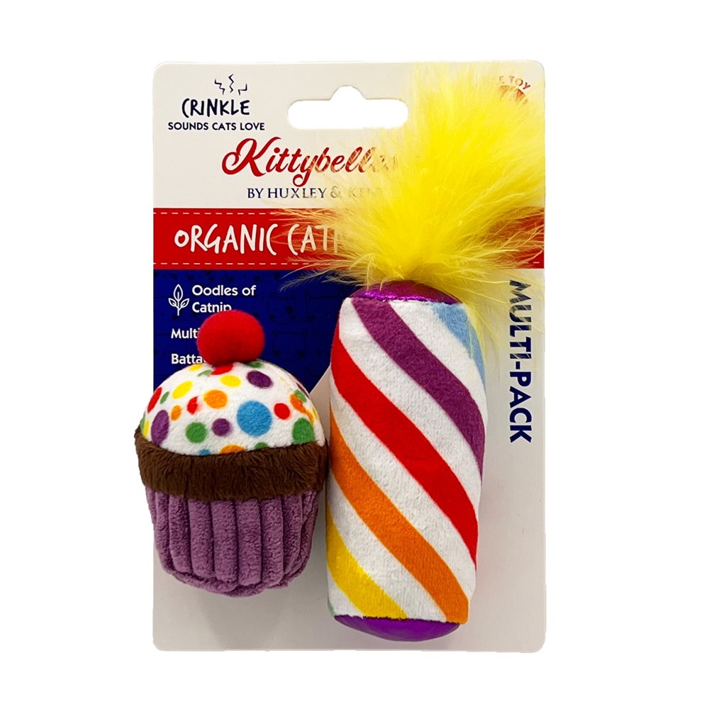 HUXLEY & KENT - Kittybelles - Mewow Cupcake & Candle