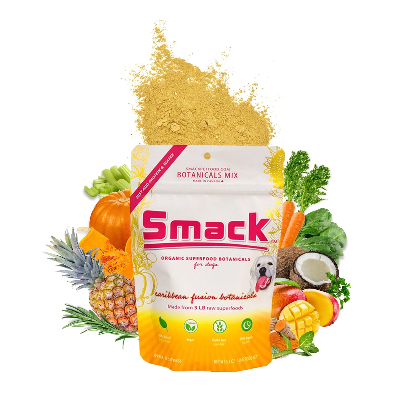 Smack - Organic Superfood Botanicals for Dog