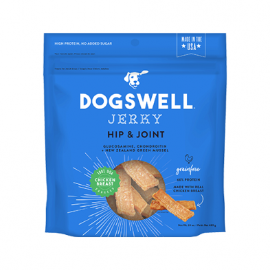 Dogswell Hip & Joint Jerky Chicken Treats For Dogs