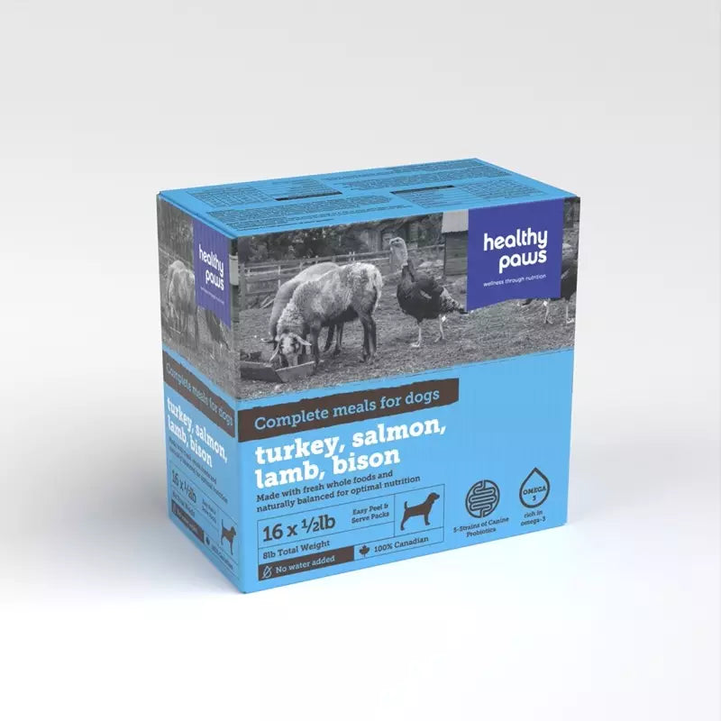 HEALTHY PAWS - Canine Complete Variety Pack - T, L, S, B