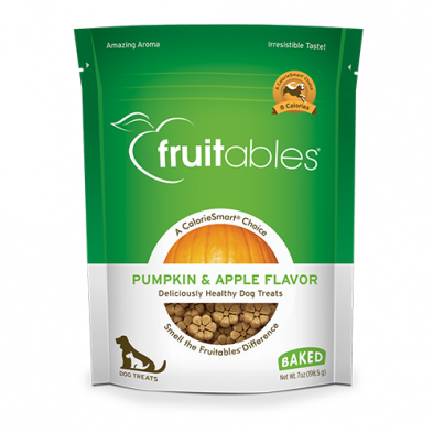 Fruitables - Pumpkin & Apple Flavour Treat For Dogs