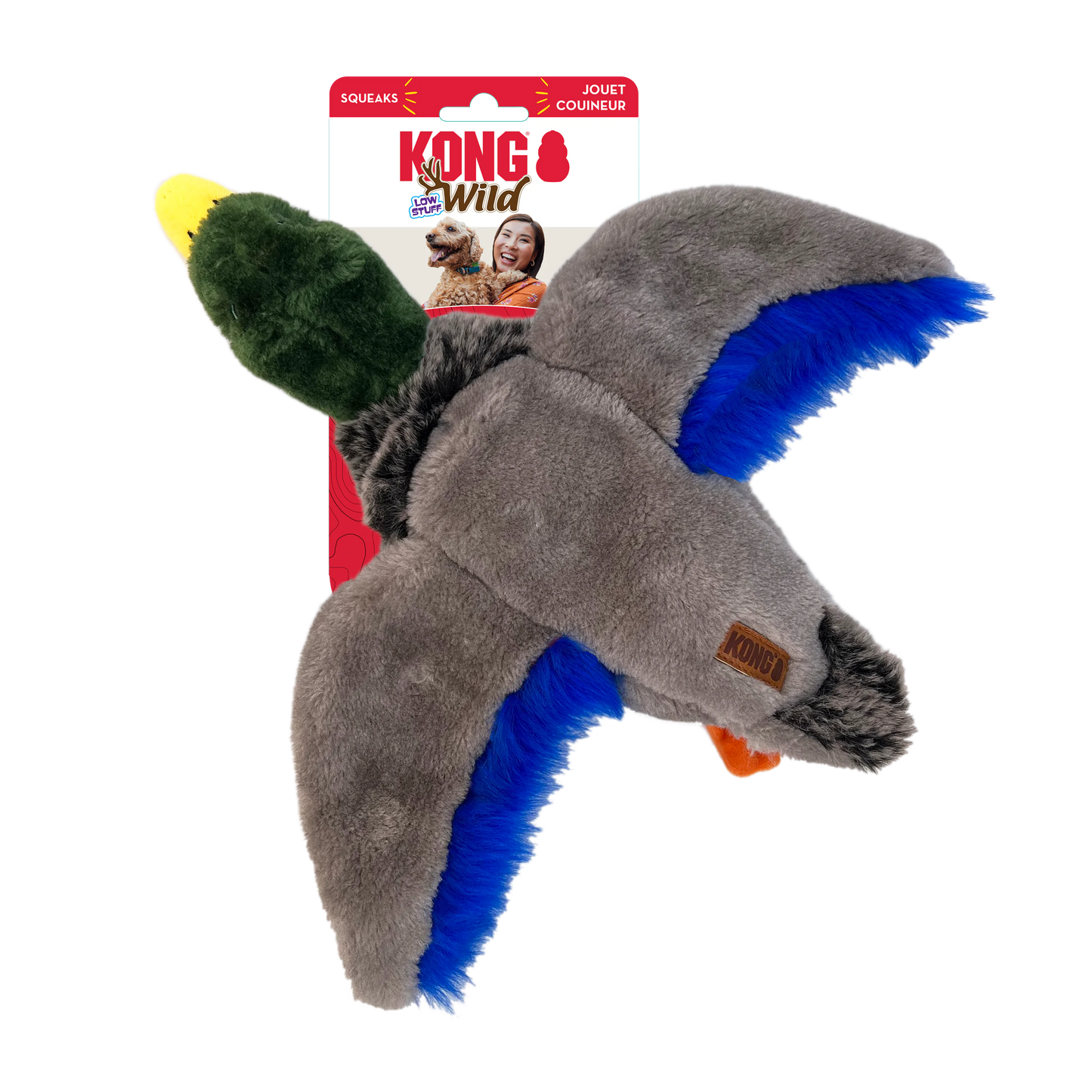 Kong - Low Stuff Wild Dog Toy