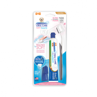 Nylabone - Advanced Oral Care Dental Kit For Dogs
