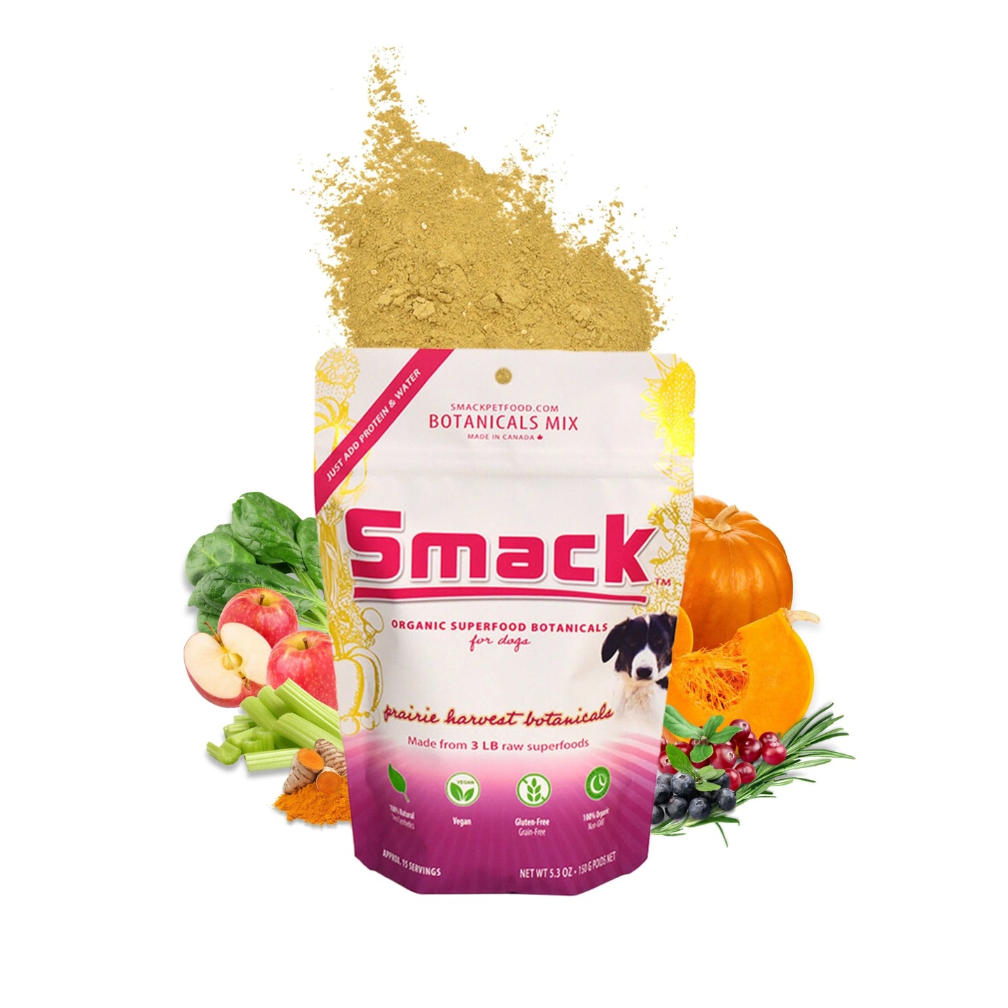 Smack - Organic Superfood Botanicals for Dog