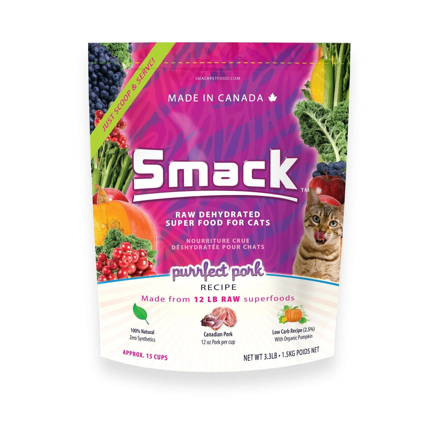 Smack - Raw Dehydrated Superfood For Cats