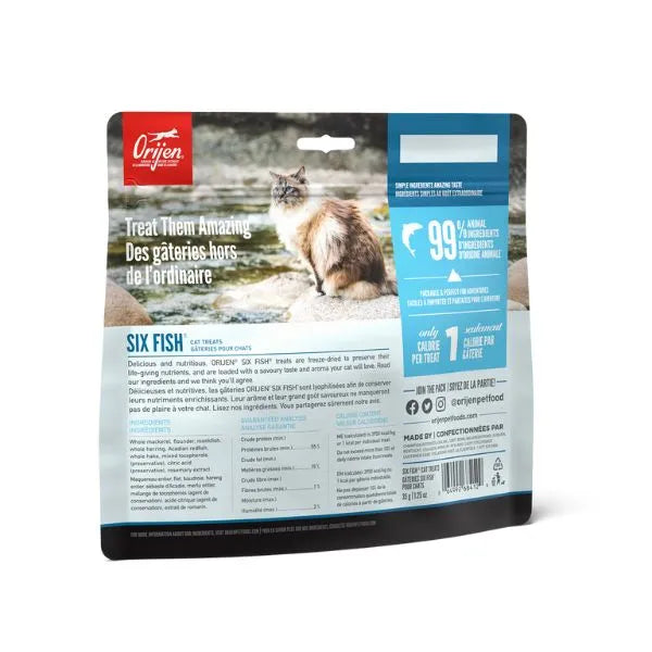 Orijen - Cat Treat - Six Fish