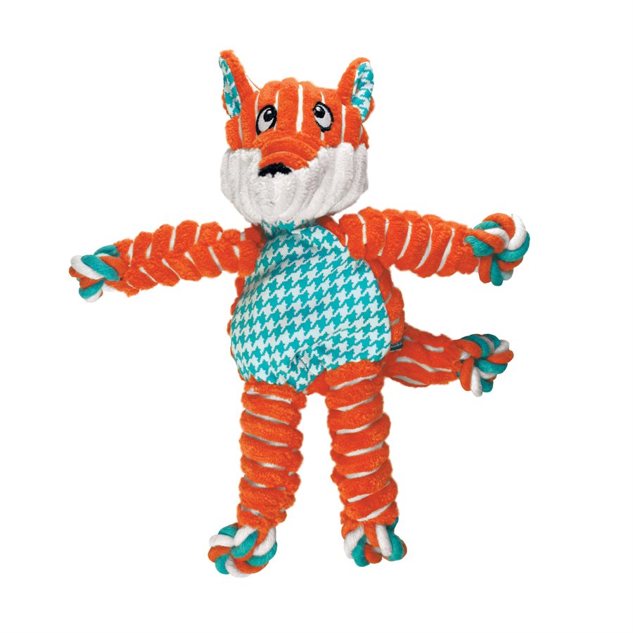 Kong - Floppy Knots Fox Dog Toy