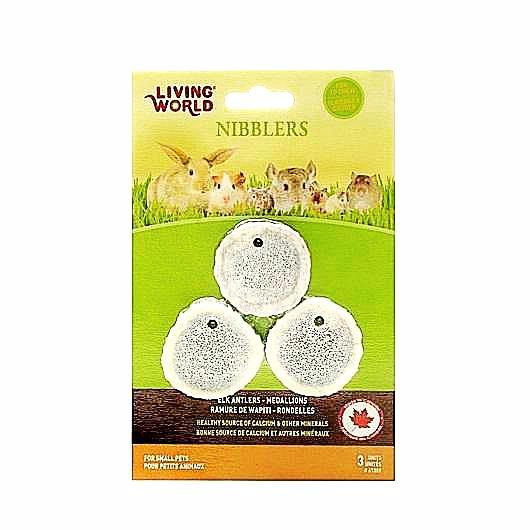 Living World - Nibblers Elk Antlers 3 Pack