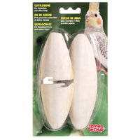 Living World Cuttlebone with Holder - Large - Twinpack
