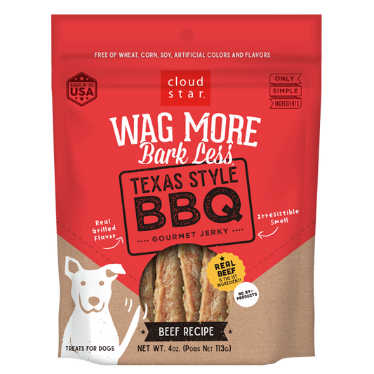 Cloud Star - Memphis BBQ Beef Jerky Dog Treat 10oz