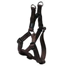 Rogz - Reflective Step-in Dog Harness Chocolate