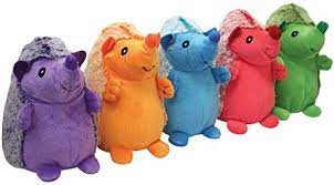 Multipet - Hedgehogs Plush Dog Toy Assorted Colour