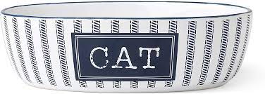 PetRageous - Country Blue Cat Bowl 2 Cups