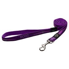 Rogz - Classic Dog Lead 6ft Purple