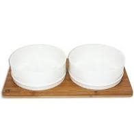 Be One Breed - Bamboo & Ceramic Bowl