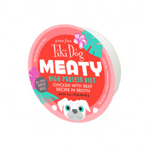 Tiki Dog™ MEATY - Chicken with Beef Recipe in Broth Wet Dog Food 3 oz