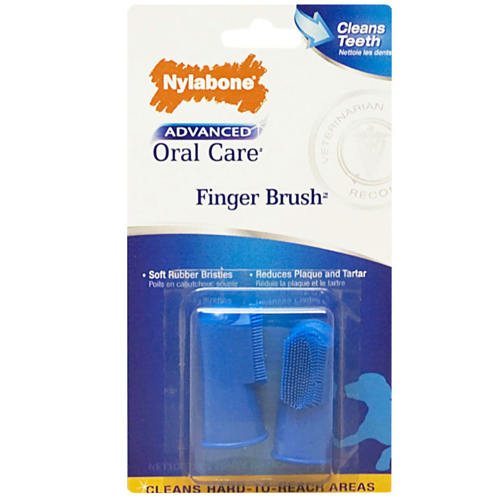 Pet Cuisine & Accessories - Nylabone Advanced Oral Care: Finger Brush  - Pet Cuisine & Accessories