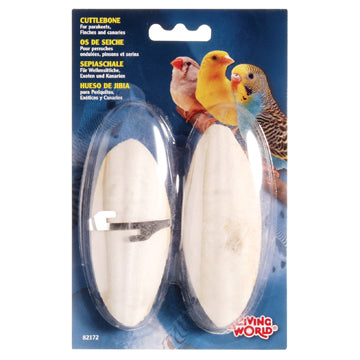 Living World Small Cuttlebone - 2 pack