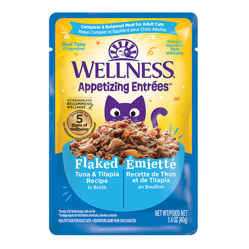 Wellness - Appetizing Entrées - Flaked Tuna & Tilapia in Broth