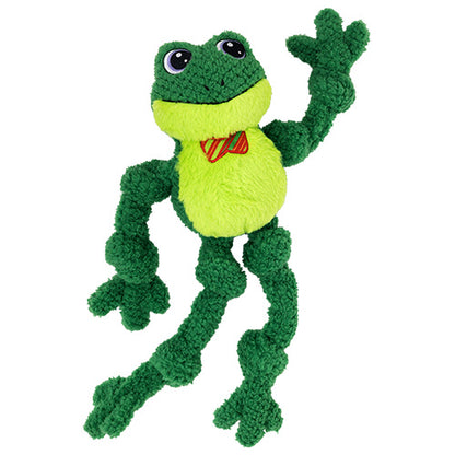 KONG - Dog Holiday Knots - Bow Tie Frog
